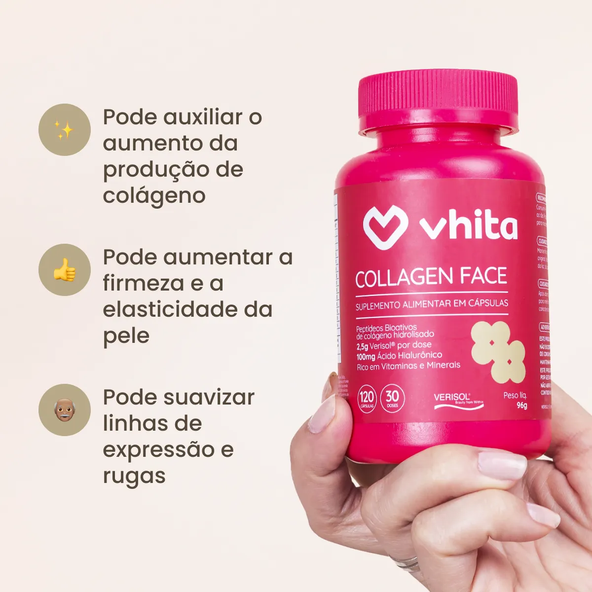 Colágeno Verisol® Hidrolisado - Collagen Face Vhita - Image 3