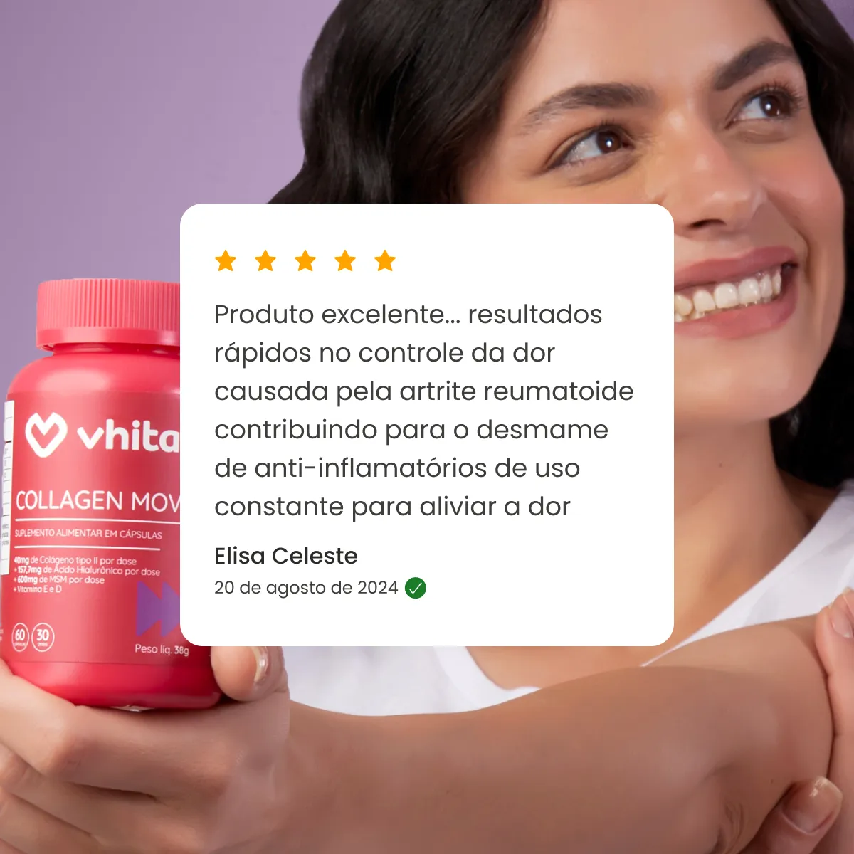 Collagen Move: Colágeno Tipo 2 para a Saúde das Articulações e Pele - Image 7