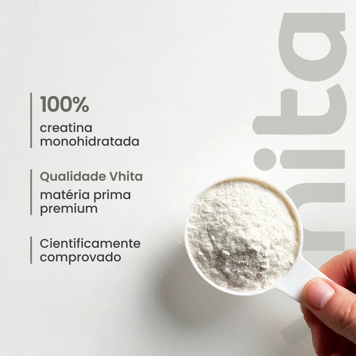 Creatina Monohidratada 100% Pura em pó (300g) - Image 3