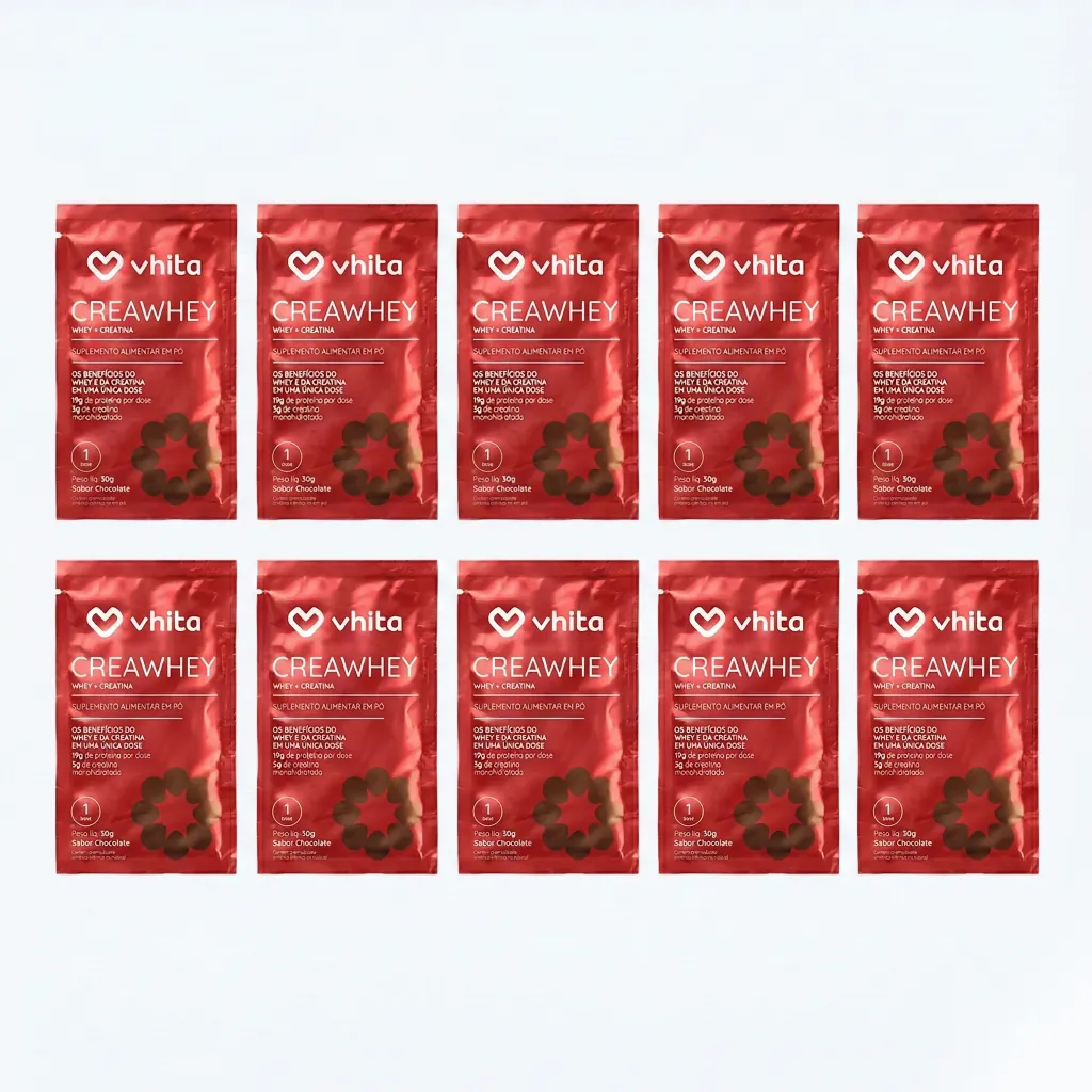 CreaWhey | 19g de proteína e 3g de creatina por dose (chocolate ou baunilha) - Image 17