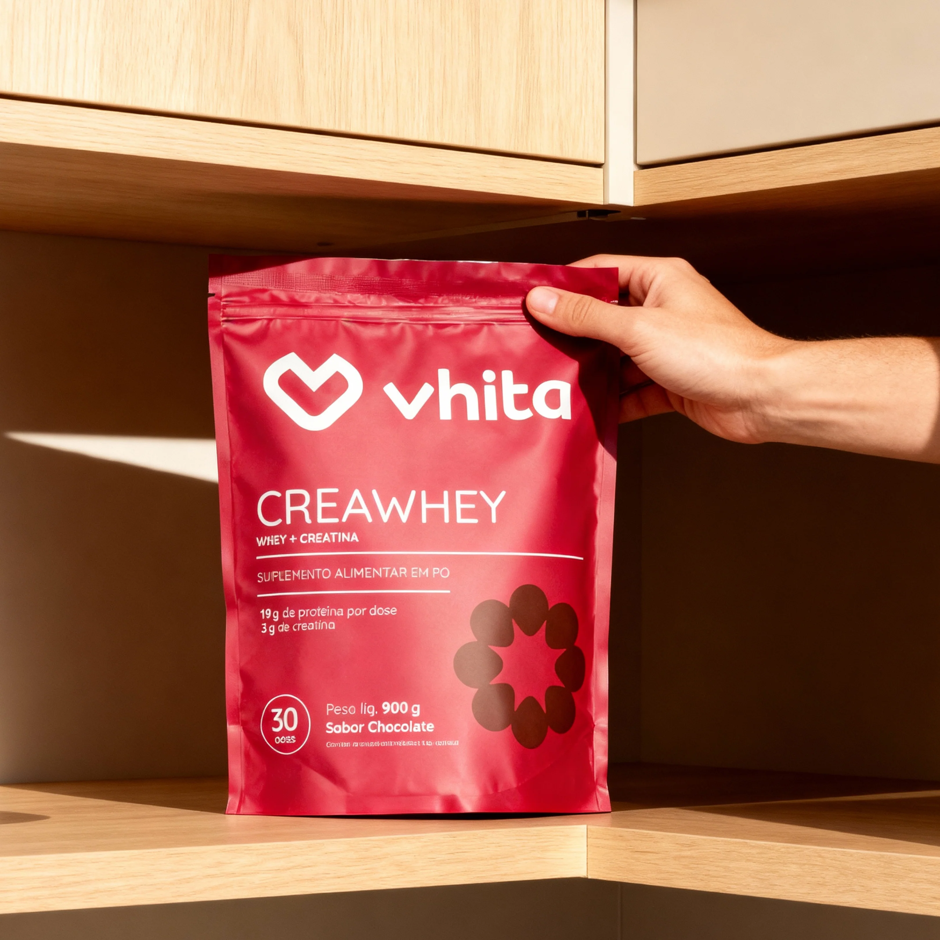 CreaWhey | 19g de proteína e 3g de creatina por dose (chocolate ou baunilha) - Image 5