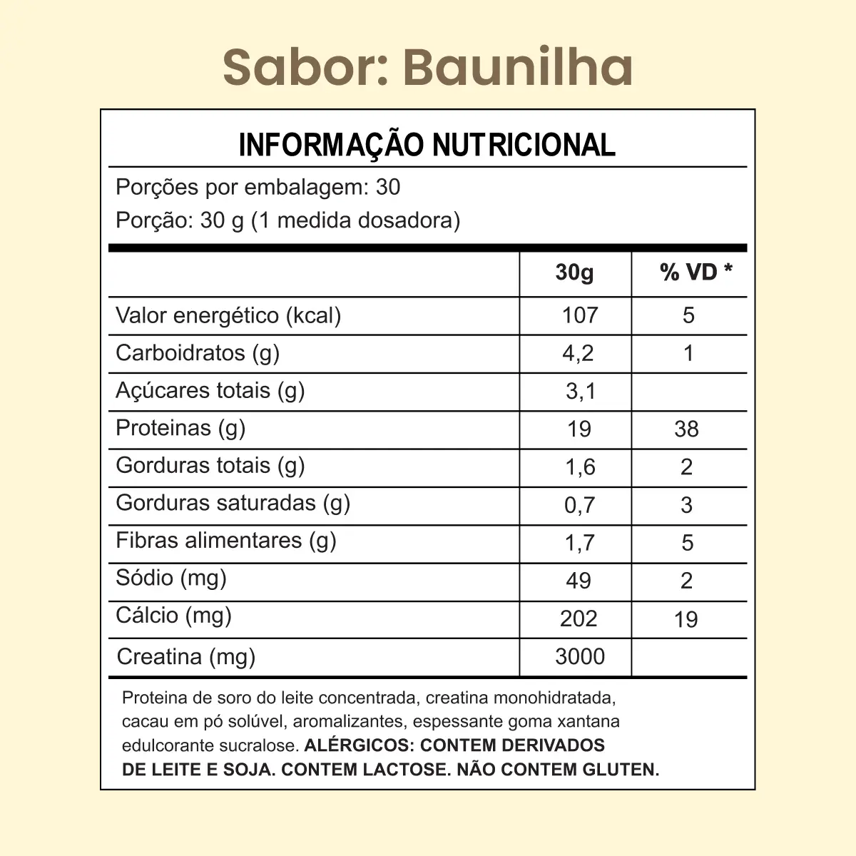 CreaWhey | 19g de proteína e 3g de creatina por dose (chocolate ou baunilha) - Image 7