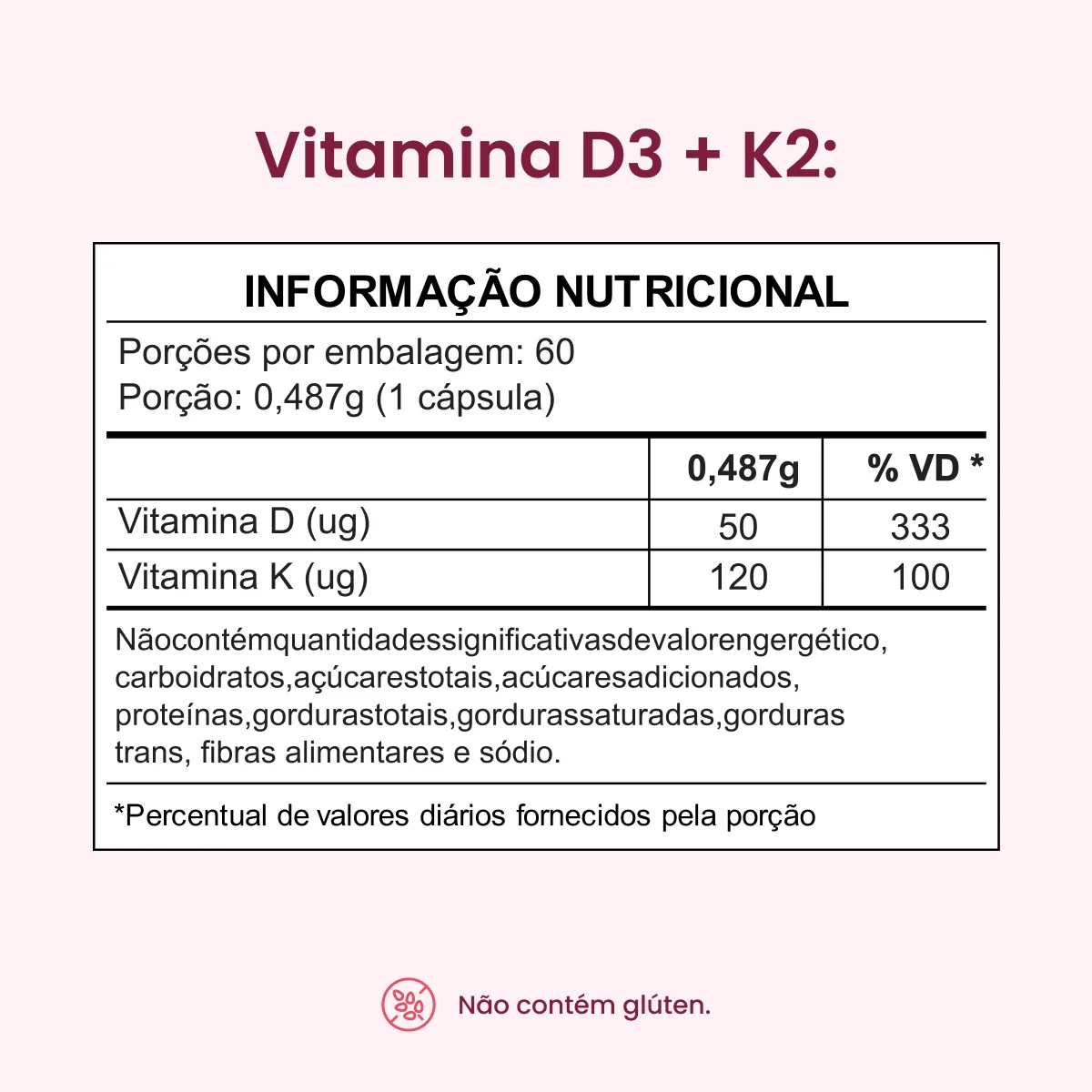 Ômega 3 TG + Magnésio Quelato + Vitamina D3 + K2 + Resveratrol - Image 9