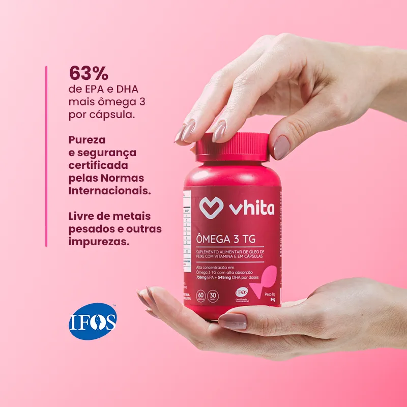Ômega 3 IFOS TG 1000mg rico em EPA DHA com Vitamina E - Image 4