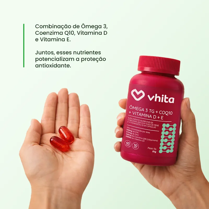 Ômega 3 com Coenzima Q10 + Vitamina D e E: Ômega 3 em 1 - Image 4