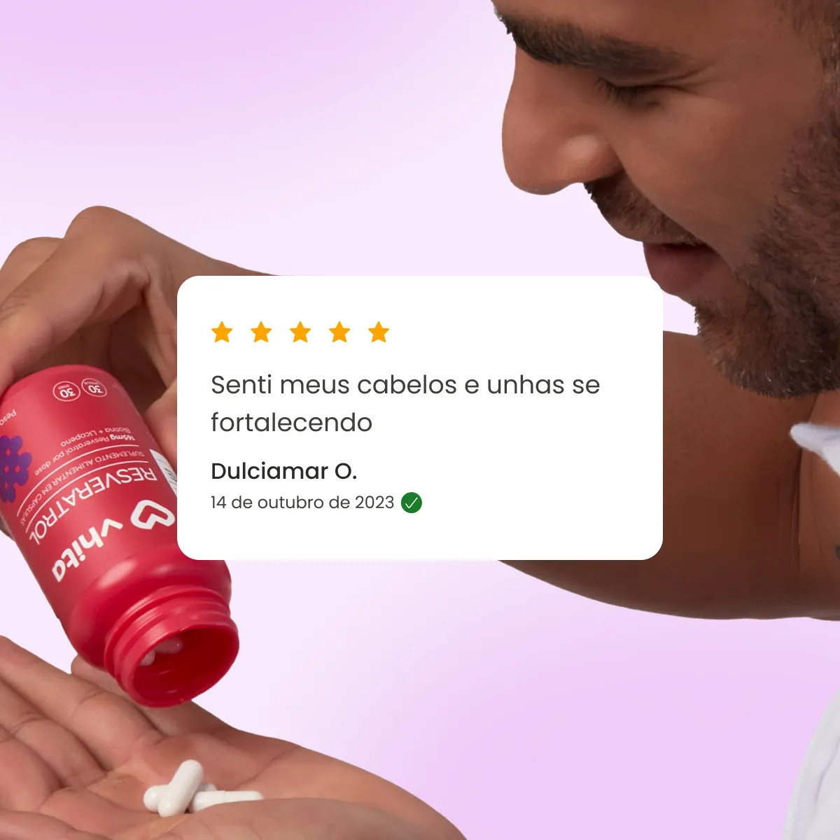 Resveratrol 165mg com licopeno, biotina e proantocianidinas em 1 cápsula - Image 7